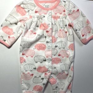 Carter’s 3m fleece pjs NWOT
